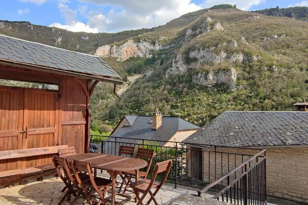 Gite De La Bateliere La Malène Exterior foto